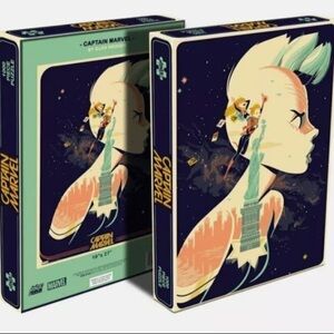 NIB-LIMITED EDITION-CAPTAIN MARVEL PUZZLE BY GLEN BROGAN